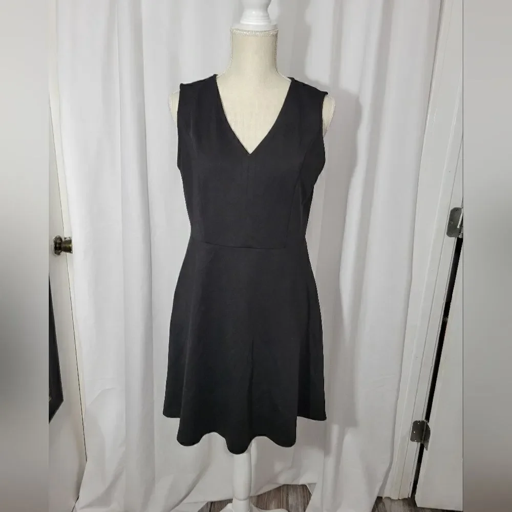 Zalalus mini dress Fit And Flare Black Sz Large